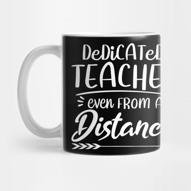 Dedicated Teacher Even From A Distance social by Shirtglueck